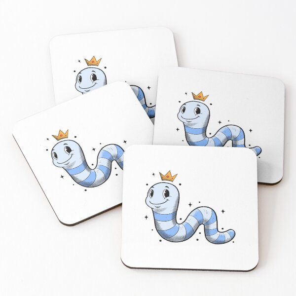 Item preview, cute worm designed and sold by saacstix.