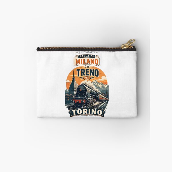 Item preview, The Best Thing About Milan Is The Train To Turin - Vintage Style designed and sold by Torinostalgia.
