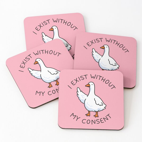 Item preview, I Exist Without My Consent Goose designed and sold by Chanaika4.