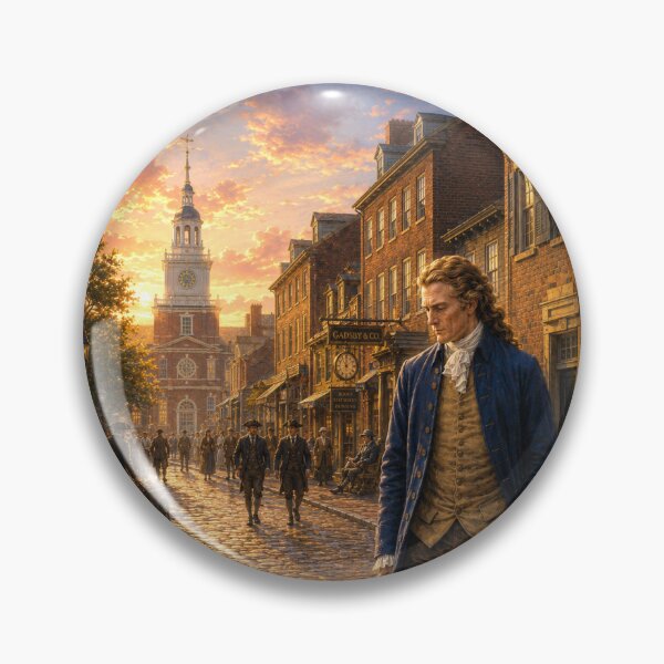 Item preview, The Walk Back to Market Street Philadelphia, June 1776 designed and sold by Novel Works Studio.