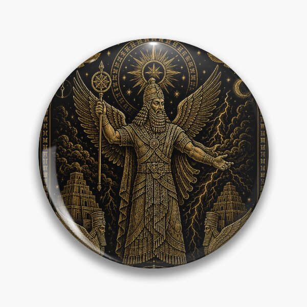 Item preview, Annunaki - Enlil and the storms designed and sold by MetusArt.
