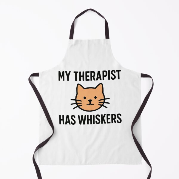 Item preview, My Therapist Has Whiskers Funny Cat Lover Quote designed and sold by ZadTicaret.