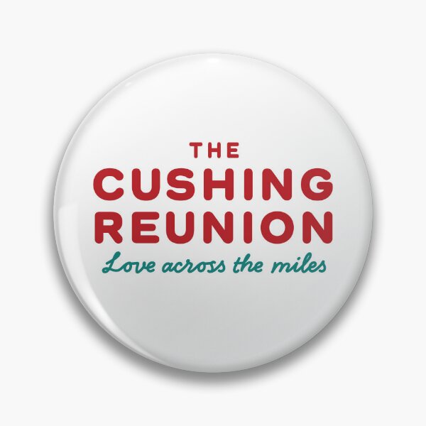 Item preview, Cushing Reunion Text Red Blue designed and sold by lightshipdesign.