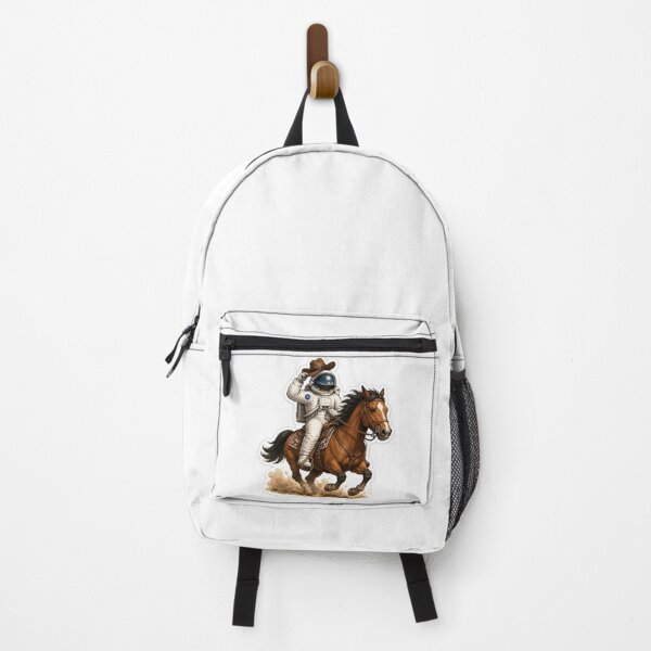 Item preview, Cowboy Astronaut Riding Horse Sticker designed and sold by Spontane Minds.