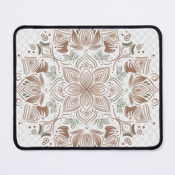 Item preview, Neutral Floral Mandala Wall Art | Minimal Boho Botanical Printable Decor designed and sold by GalleryPeak.