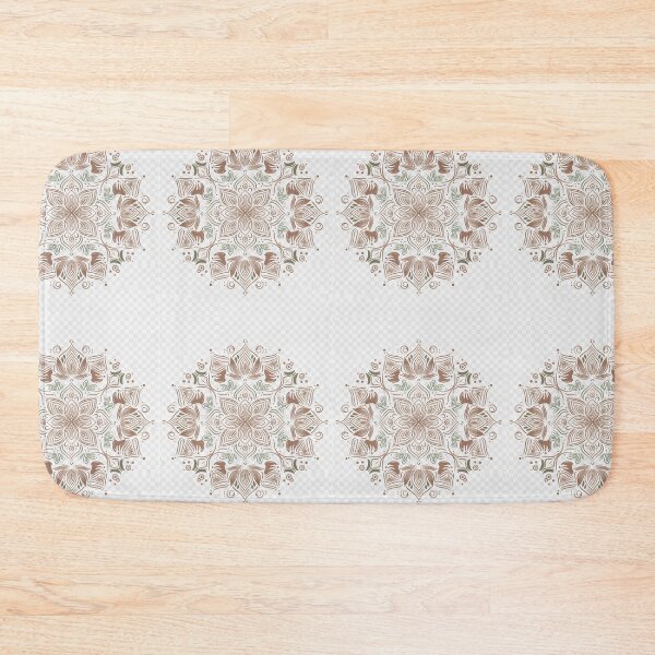 Item preview, Neutral Floral Mandala Wall Art | Minimal Boho Botanical Printable Decor designed and sold by GalleryPeak.