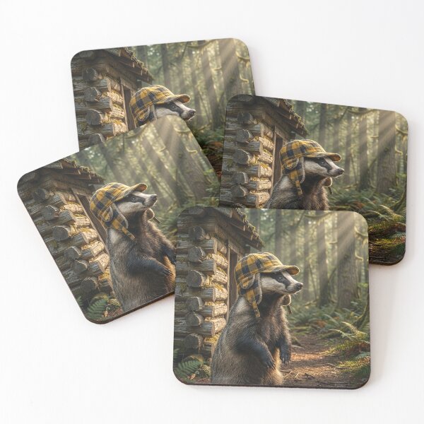 Item preview, Frontier Badger Bests Daniel Boone designed and sold by Tridentulus.