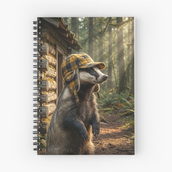 Item preview, Frontier Badger Bests Daniel Boone designed and sold by Tridentulus.