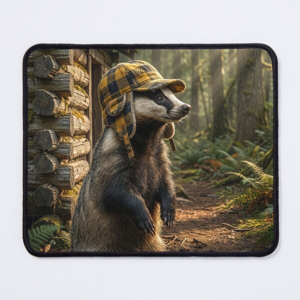 Item preview, Frontier Badger Bests Daniel Boone designed and sold by Tridentulus.