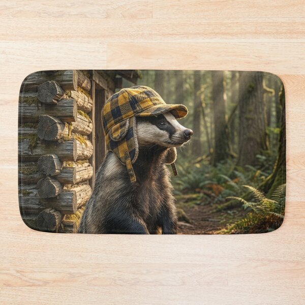 Item preview, Frontier Badger Bests Daniel Boone designed and sold by Tridentulus.