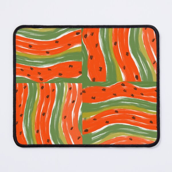 Item preview, watermelon, pattern, seamless, abstract, summer, background, stripes, fruit, texture, colorful, textile, fabric, wallpaper, wrapping paper, design. designed and sold by MartaElezart.