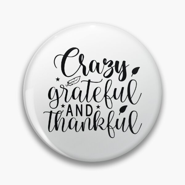 Item preview, Crazy Grateful Thankful - Cute Autumn Season Leaves Orange Pumpkin Cozy Thanksgiving Gift designed and sold by FuzionRaptor.