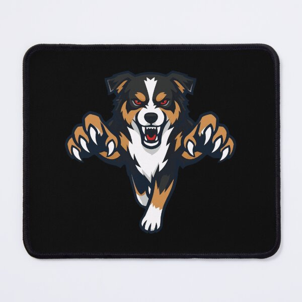 Item preview, Leaping Aussie Shepherd designed and sold by HistoryRepeats.