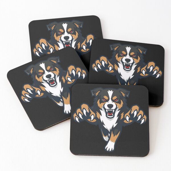 Item preview, Leaping Aussie Shepherd designed and sold by HistoryRepeats.