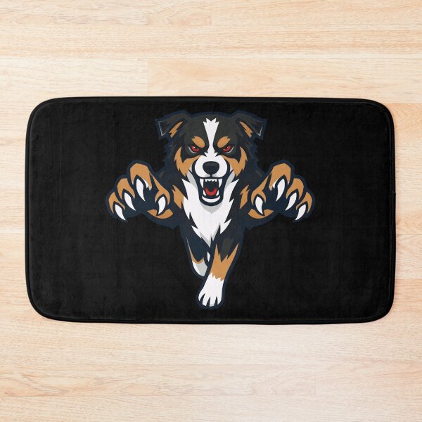 Item preview, Leaping Aussie Shepherd designed and sold by HistoryRepeats.