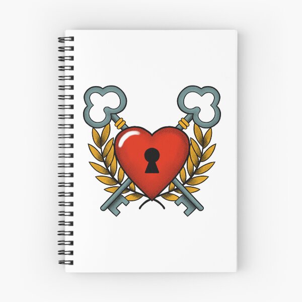 Item preview, heart and keys designed and sold by saacstix.