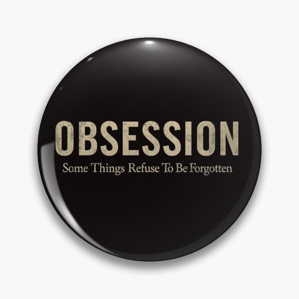 Item preview, Obsession Some Things Refuse To Be Forgotten Thriller Typography T-Shirt designed and sold by Vvmd.