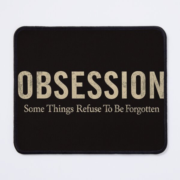 Item preview, Obsession Some Things Refuse To Be Forgotten Thriller Typography T-Shirt designed and sold by Vvmd.