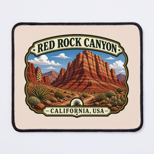 Item preview, Red Rock Canyon, California designed and sold by Myra365Art.