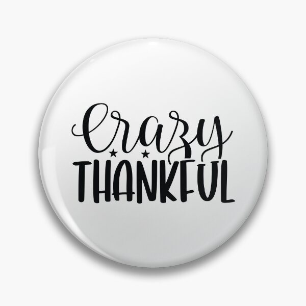Item preview, Crazy Thankful - Cute Autumn Season Leaves Orange Pumpkin Cozy Warm Thanksgiving Gift designed and sold by FuzionRaptor.