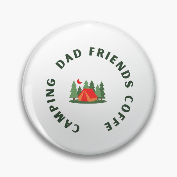 Item preview, Dad Friends Coffee & Camper – Funny Camping Coffee Lover Gift for Dads designed and sold by gluxdesing.