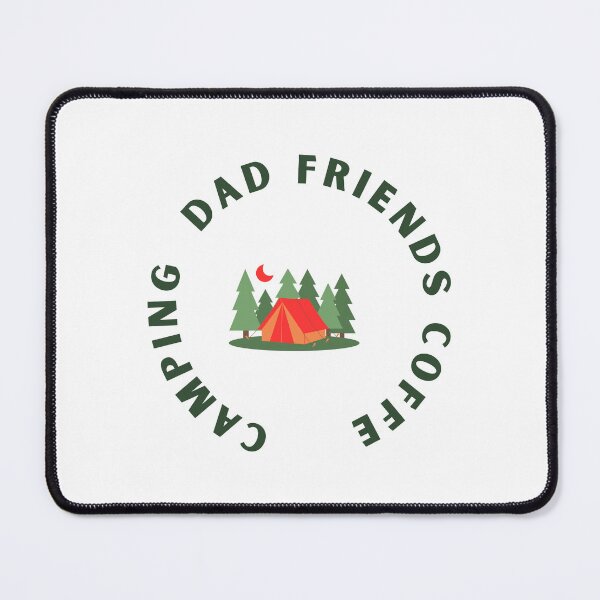 Item preview, Dad Friends Coffee & Camper – Funny Camping Coffee Lover Gift for Dads designed and sold by gluxdesing.