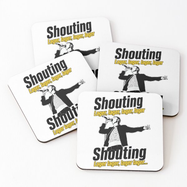 Item preview, Underworld Born Slippy "Shouting Lager" designed and sold by MadcapPrints.
