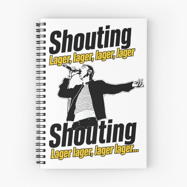Item preview, Underworld Born Slippy "Shouting Lager" designed and sold by MadcapPrints.