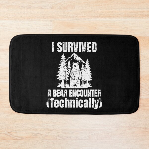 Item preview, I Survived A Bear Encounter (Technically) Funny Camping Adventure designed and sold by UnderLip.