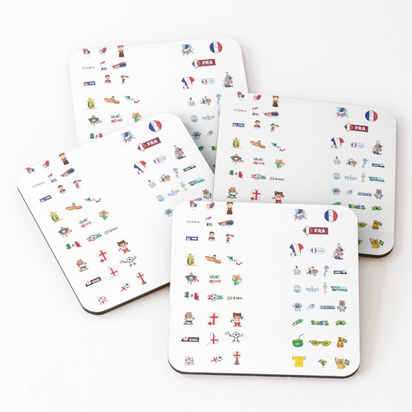 Item preview, International Football Team Sticker Set designed and sold by KAWAII STUDIO NB.