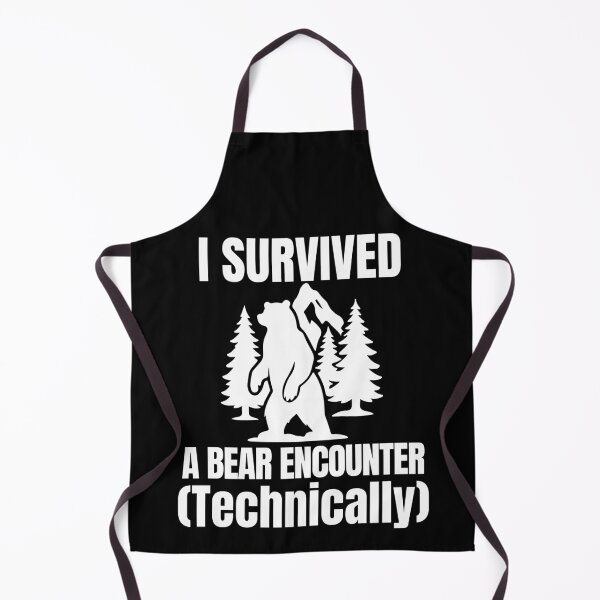 Item preview, I Survived A Bear Encounter (Technically) Funny Camping Adventure designed and sold by UnderLip.