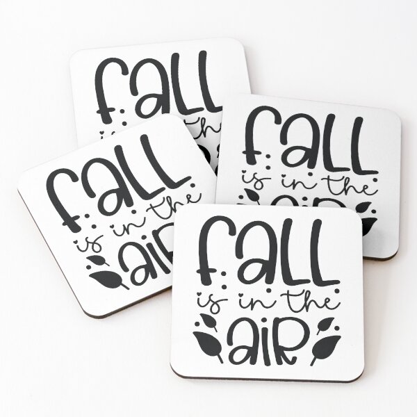 Item preview, Fall Is In The Air - Cute Autumn Season Leaves Orange Pumpkin Cozy Warm Nature Aesthetic Gift designed and sold by FuzionRaptor.