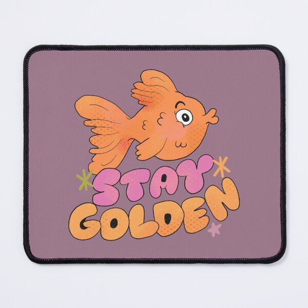 Item preview, Stay Golden Goldfish designed and sold by yellowflowerhut.