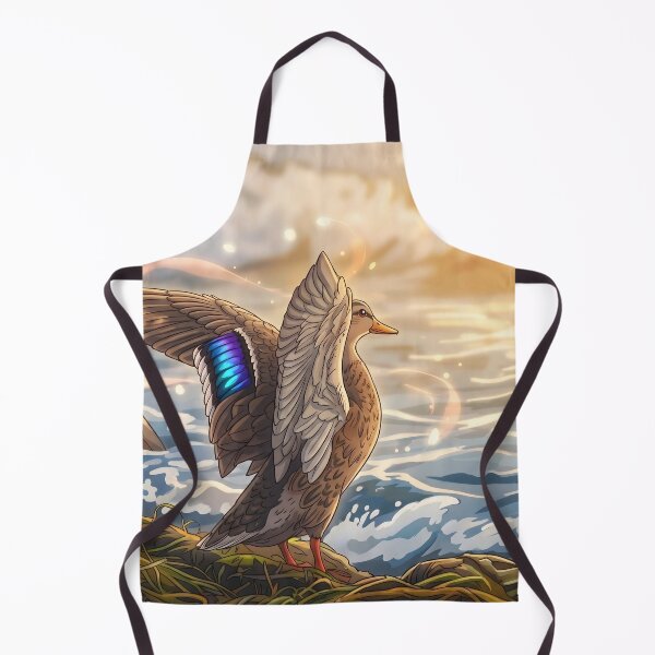 Item preview, Majestic Anime Mallard Duck at Sunrise designed and sold by henkephotoart.