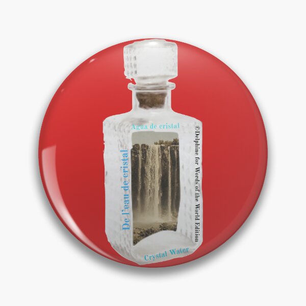 Item preview, Crystal Water in a precious and vintage bottle designed and sold by Words of the World Edition.