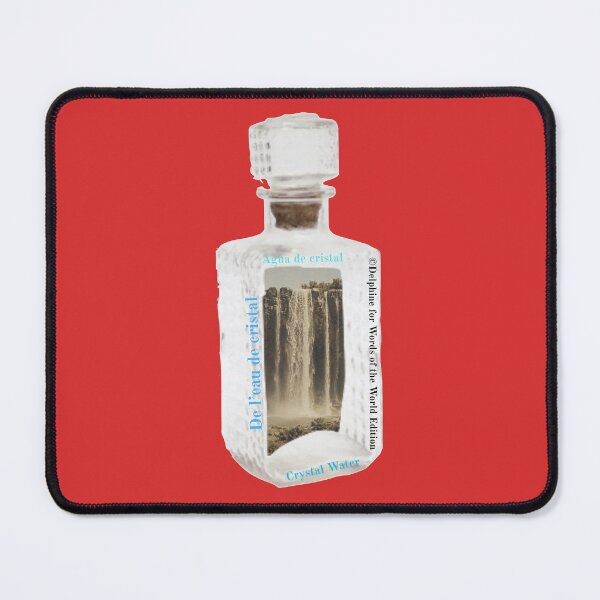 Item preview, Crystal Water in a precious and vintage bottle designed and sold by Words of the World Edition.