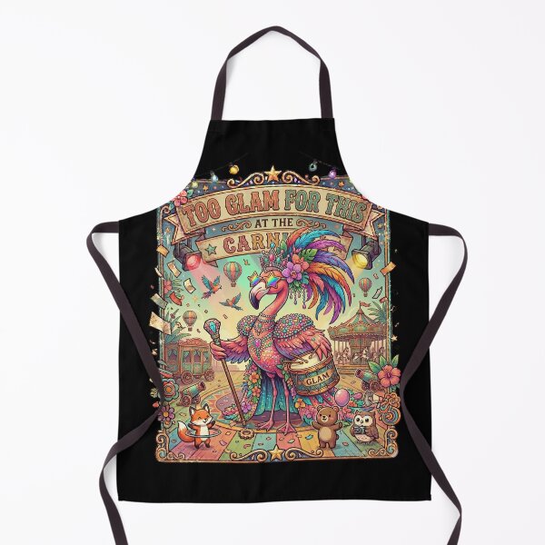 Item preview, Funny Flamingo Carnival Queen Tropical Festival Animal Lover Gift designed and sold by Im-Ara.