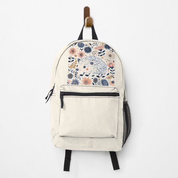 Item preview, Scandinavian Folk Art, Floral Hedgehog designed and sold by xiao xuans.