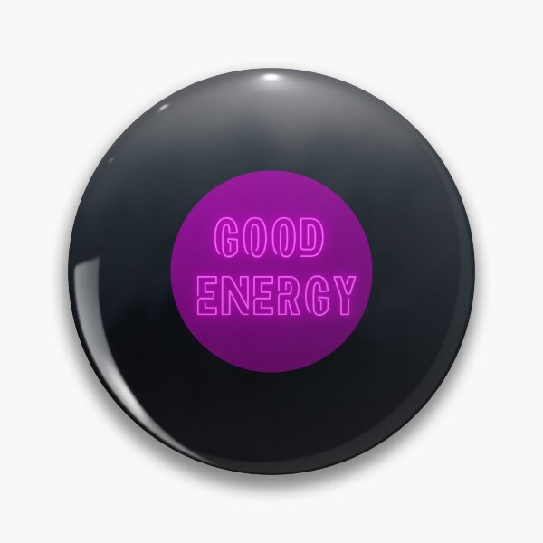Item preview, GOOD ENERGY | Neon Retro Design designed and sold by Studioeightysix.