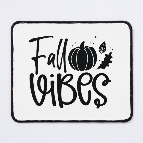 Item preview, Fall Vibes - Cute Autumn Season Leaves Orange Pumpkin Cozy Warm Coffee Nature Aesthetic Gift designed and sold by FuzionRaptor.
