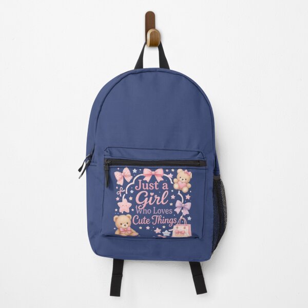 Item preview, Just a Girl Who Loves Cute Things Sticker designed and sold by Stylestickers55.