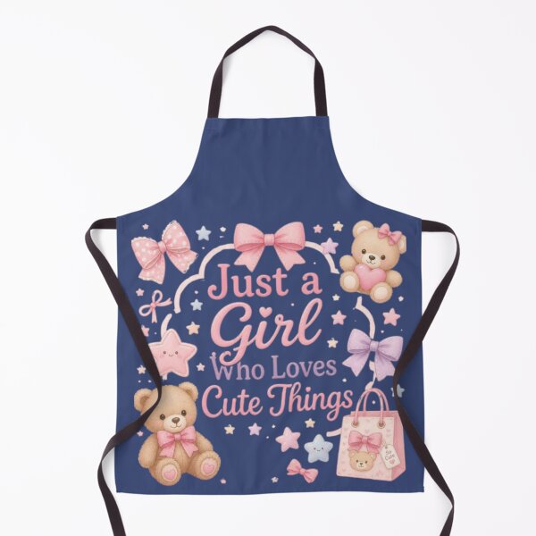 Item preview, Just a Girl Who Loves Cute Things Sticker designed and sold by Stylestickers55.