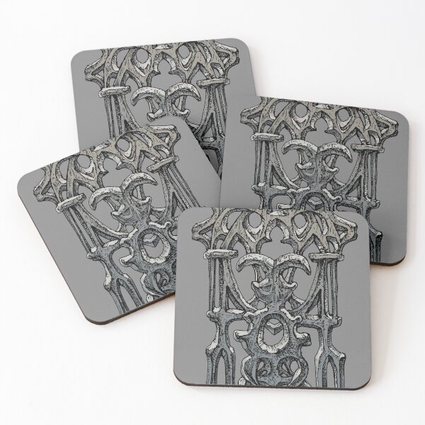 Item preview, Gothic Architectural Style Ornament Illustration - Alternative Fashion Design designed and sold by JustasVebra.