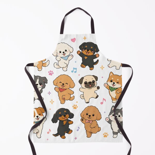 Item preview, Kawaii Puppies Grid Pattern Dog Lover Gift designed and sold by Seculinator.