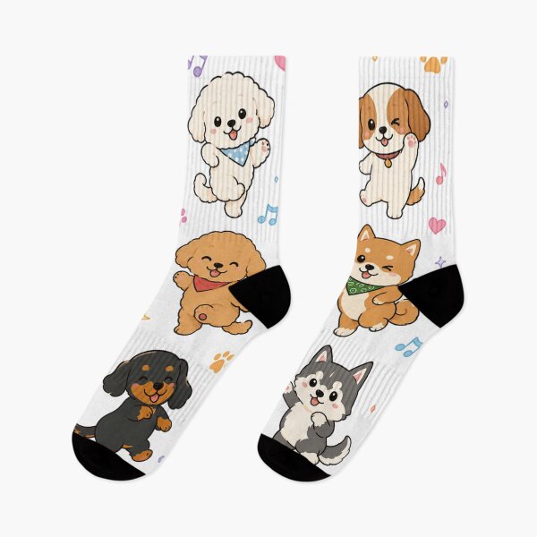 Item preview, Kawaii Puppies Grid Pattern Dog Lover Gift designed and sold by Seculinator.