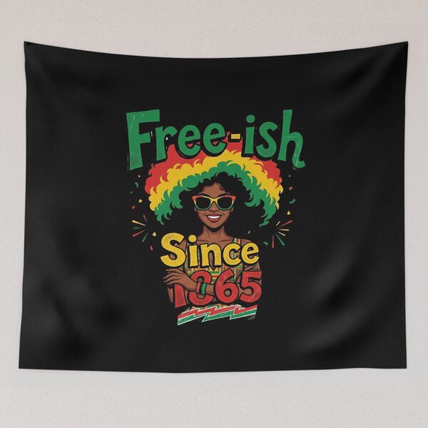 Item preview, Funny Juneteenth Afro Hair Black Girl Magic Freedom Day Celebration Gift for Proud African American Women designed and sold by Im-Ara.
