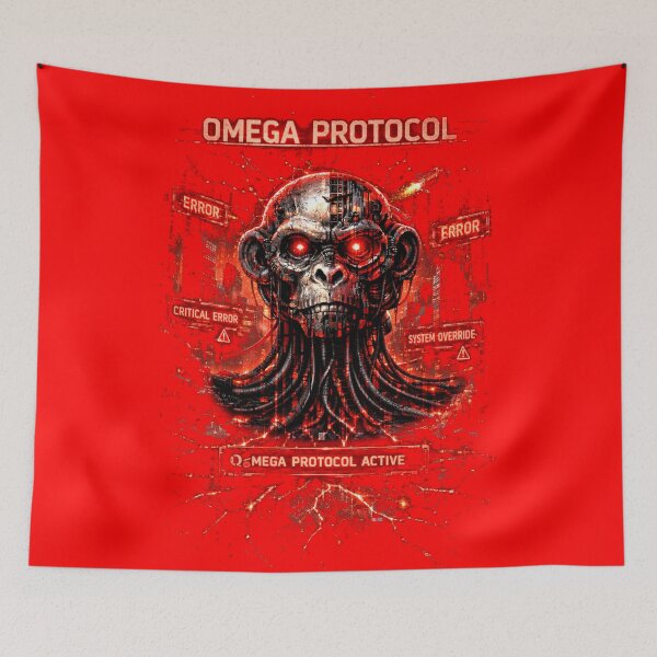 Item preview, OMEGA PROTOCOL — Cyber Skull System Override designed and sold by Cabrasco.