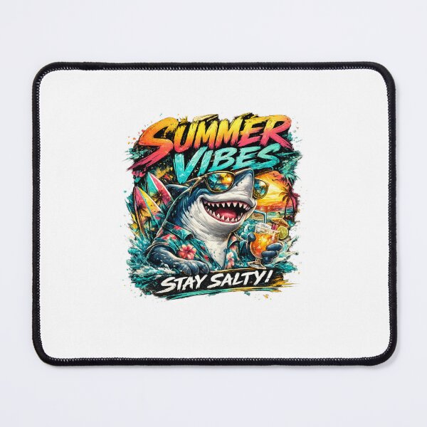 Item preview, Summer Vibes Shark designed and sold by AchraffPrint.