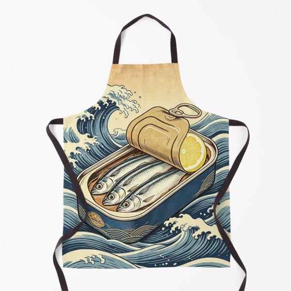 Item preview, Vintage Sardine Can Label designed and sold by synthoso.
