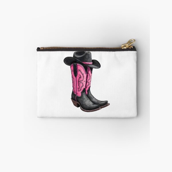 Item preview, Black & Pink Cowboy Boots Art Print | Yee-Haw! Sweet Chaos Cowboy Boot Collection designed and sold by Sweetchaos73.